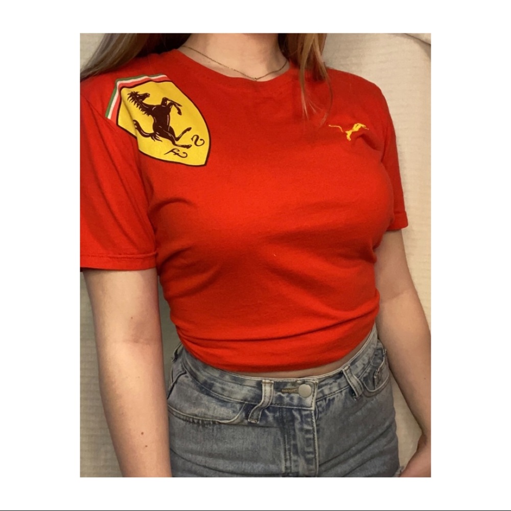 Puma x Ferrari t shirt!💫